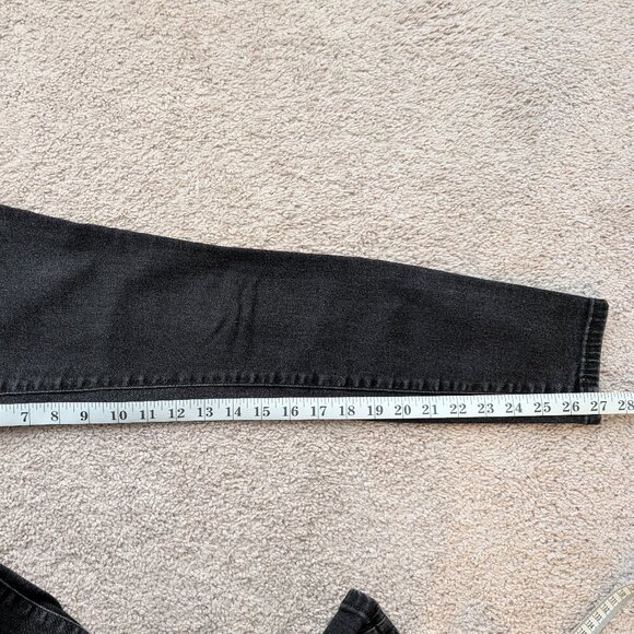 Everlane High Rise Skinny Washed Black Jeans size 27 - Picture 7 of 12